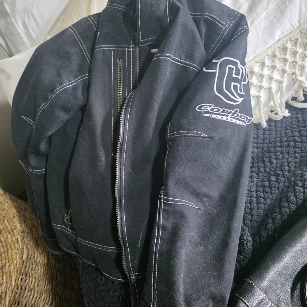 Cowboy Women's Classic Black Utility Jacket